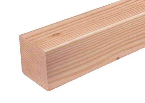 Paal Douglas hout 120x120mm geschaafd