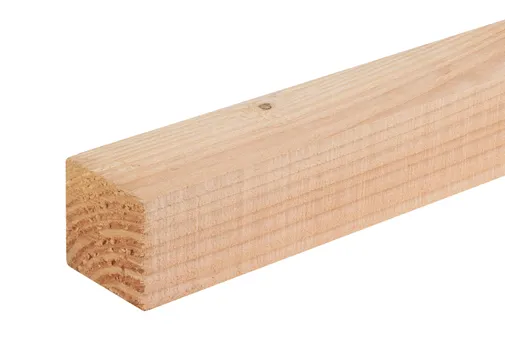 Regel Douglas hout 50x50mm fijnbezaagd 