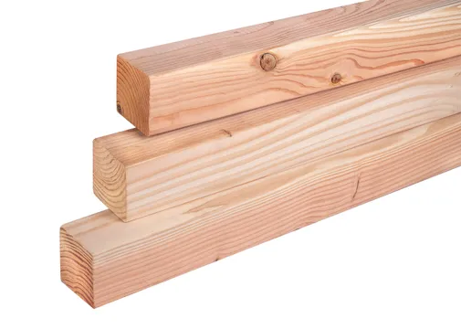 Paal Douglas hout 85x85mm geschaafd 