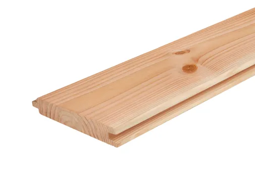 Blokhutprofiel Douglas hout 28x180mm (werkend) geschaafd 