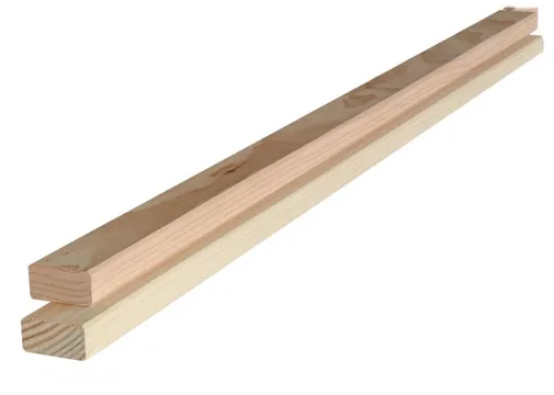 Regel Douglas hout 28x45mm geschaafd 