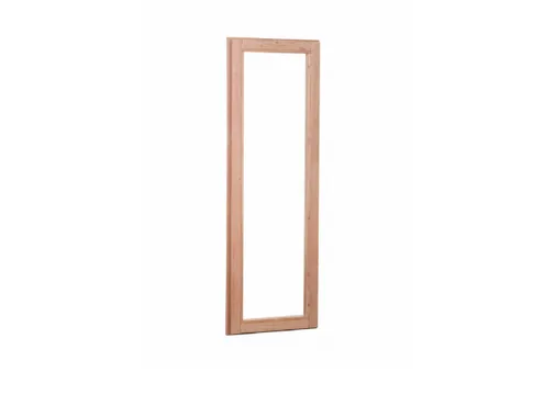 Vast raam Douglas hout buitenmaat 51,5x155cm zonder kozijn en zijlicht 