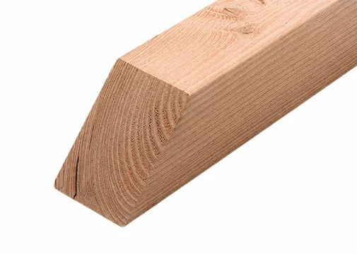 Douglas schoor recht 120x120 geschaafd 54cm (langste lengte)