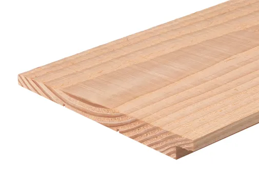 Zweeds Rabat Douglas hout 11/22x195mm (werkend 180mm) fijnbezaagd 