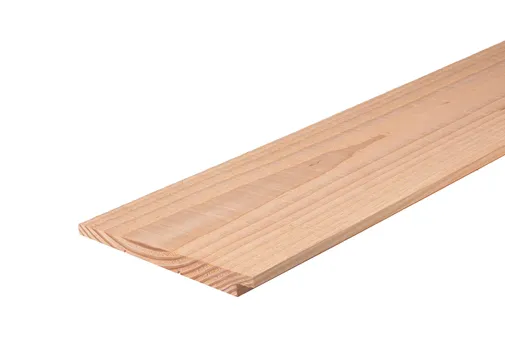 Zweeds Rabat Douglas hout 11/22x195mm (werkend 180mm) fijnbezaagd 