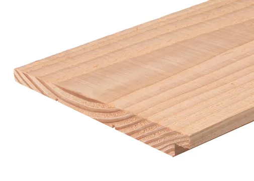 "Profi" Zweeds Rabat Douglas 12-27x195mm (werkend 180mm) fijnbezaagd