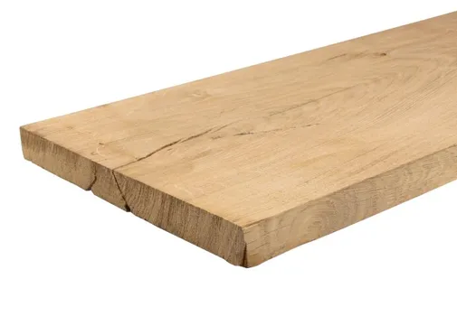 Plank Eiken 24x230mm hit and miss geschaafd 