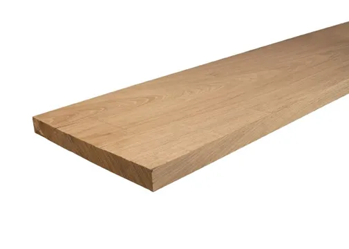 Plank Eiken 24x250mm hit and miss geschaafd 