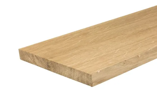 Plank Eiken 25x195mm geschaafd en gestopt 