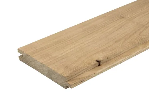 Dakbeschot Rustiek Eiken 20x120mm geschaafd 