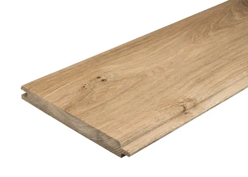 Dakbeschot Rustiek Eiken 20x180mm geschaafd 