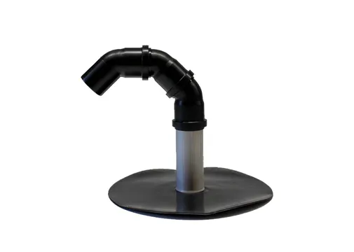 Dakdoorvoer kabels ø50mm + zelfklevend EPDM manchet - Zwart 