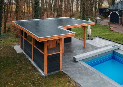 EPDM dakvlak pakket voor dakafmeting 3360mm breed