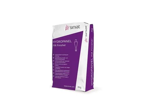 Eternit finisher voor het afsmeren van de afgeschuinde kanten
