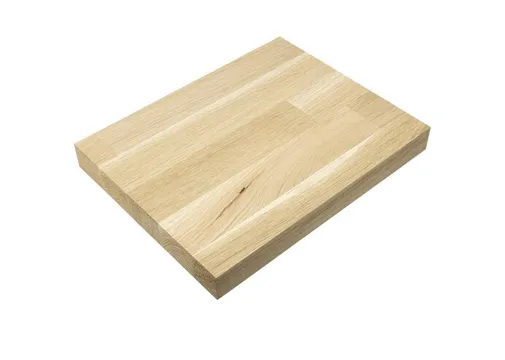 Werkblad Europees Eiken A/B 40mm massief gevingerlast en gelamineerd 