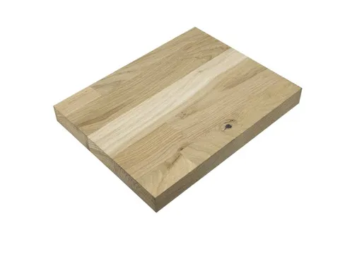 Werkblad Europees wild (rustiek) Eiken 26mm massief gevingerlast en gelamineerd 