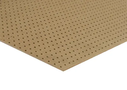 Fins Hardboard geperforeerd Ø 4,8 hoh 12,5 mm 3mm 