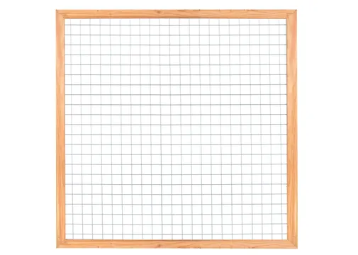 Gaasscherm 180x180cm met Douglas frame