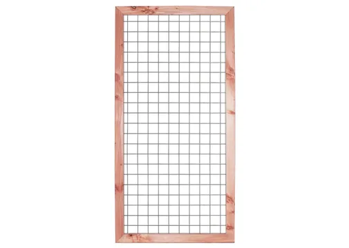 Gaasscherm 90x180cm met Douglas frame