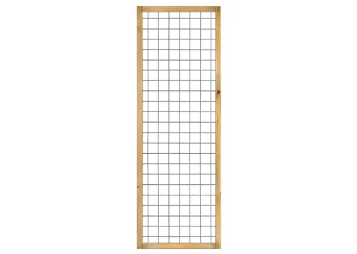 Gaasscherm 60x180cm met smal Grenen frame