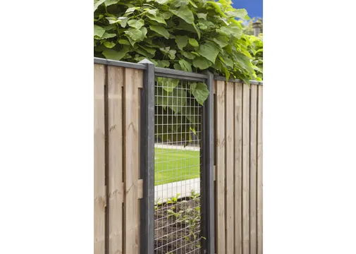 Gaasscherm 90x180cm met smal Grenen frame
