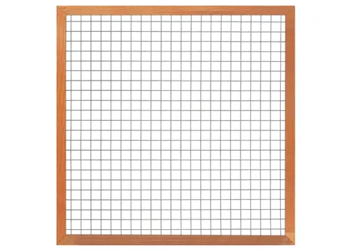 Gaasscherm 180x180cm met Hardhouten frame