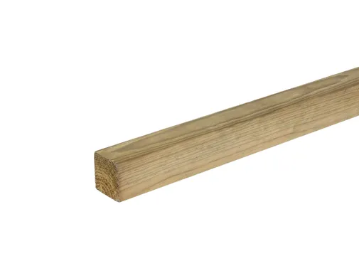 Regel Naaldhout 44x44mm geschaafd geïmpregneerd 