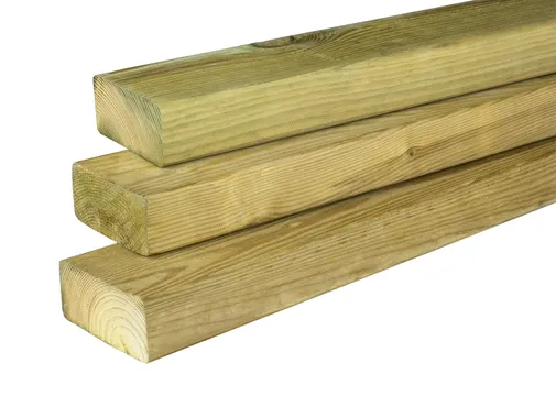 Regel Naaldhout 45x70mm geschaafd geïmpregneerd 