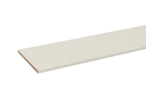 Spaanplaat geplastificeerd kastplank 18mm kiezelgrijs