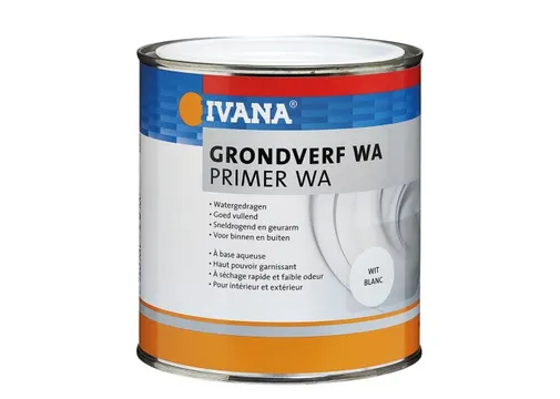 Grondverf watergedragen bus à wit