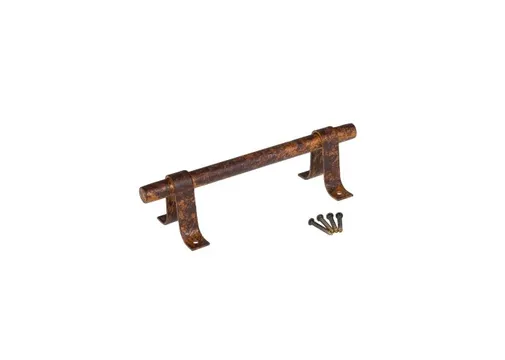 Handgreep stang metaal 196mm roest look