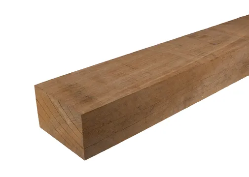 Balk Azobé 100x150mm bezaagd