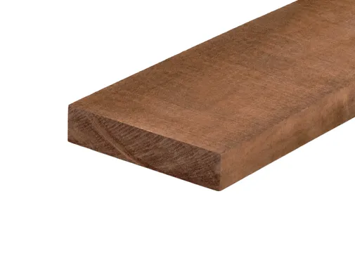 Balk Azobé of Angelim Vermelho 50x150mm bezaagd