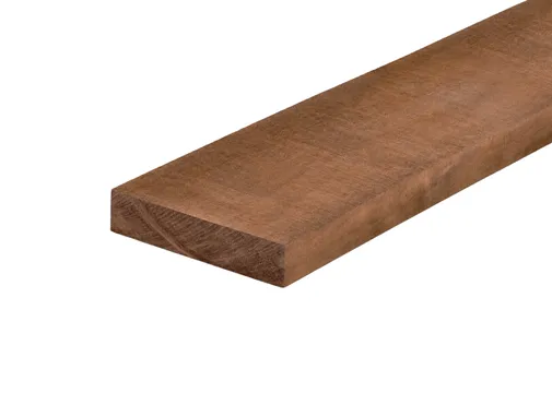 Balk Azobé of Angelim Vermelho 50x150mm bezaagd