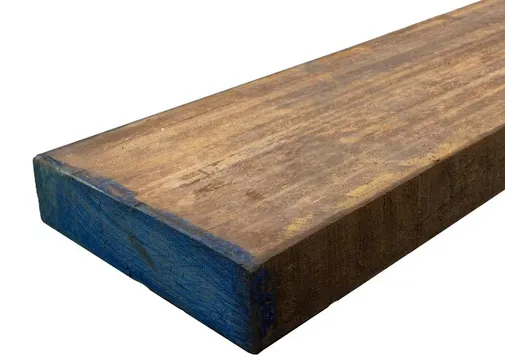 Balk Azobé of Angelim Vermelho 50x200mm bezaagd