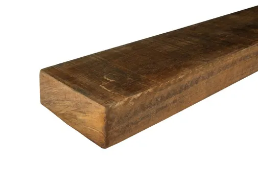 Balk Azobé 80x200mm bezaagd