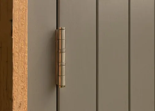 Dubbele deur Meranti buitenmaat 202x221cm met glas en RVS deurbeslag gegrond