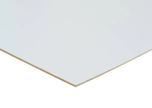HDF 3mm met witte laklaag 