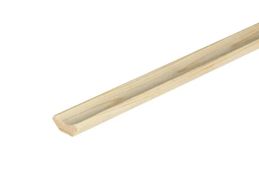 Hollat Grenen 18x18mm geschaafd per 10 stuks