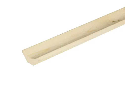 Hollat Grenen 28x28mm geschaafd per 10 stuks