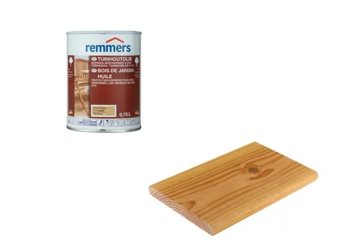 Hout olie transparant voor Douglas hout en Hardhout