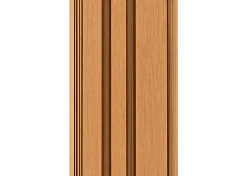 Barcodeprofiel houtcomposiet 33x195mm (werkend 165mm) | Cedar (lichtbruin)