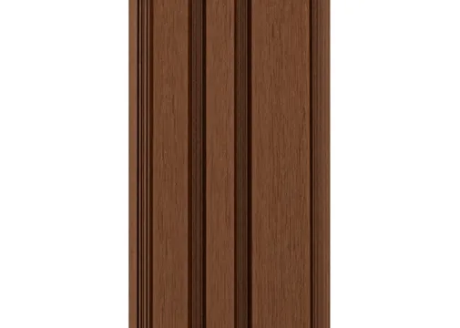 Barcodeprofiel houtcomposiet 33x195mm (werkend 165mm) | Ipé (donkerbruin)