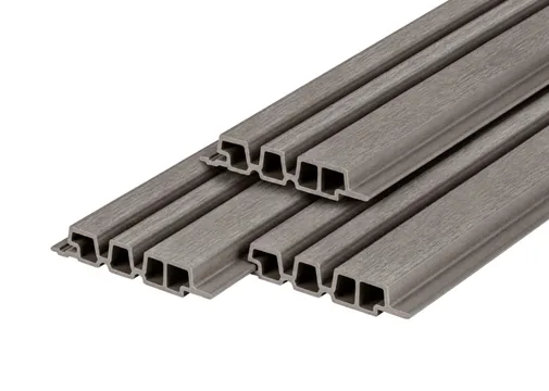 Barcodeprofiel houtcomposiet 33x195mm (werkend 165mm) | Lichtgrijs