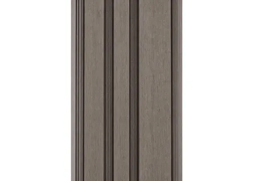 Barcodeprofiel houtcomposiet 33x195mm (werkend 165mm) | Lichtgrijs