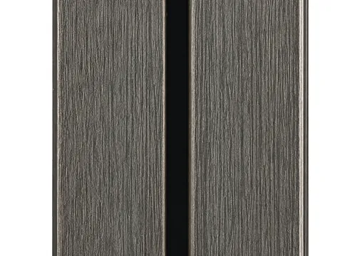 Dubbel Rhombus profiel houtcomposiet 33x170mm (werkend 140mm) | Donkergrijs
