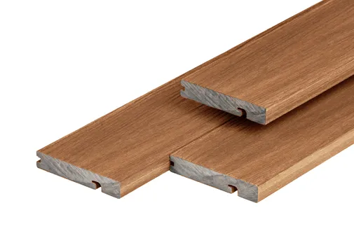 Houtcomposiet eindplank 23x138mm Teak