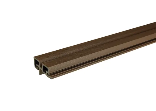 Hoekprofiel houtcomposiet voor triple rhombus profiel 44x90mm Ipé