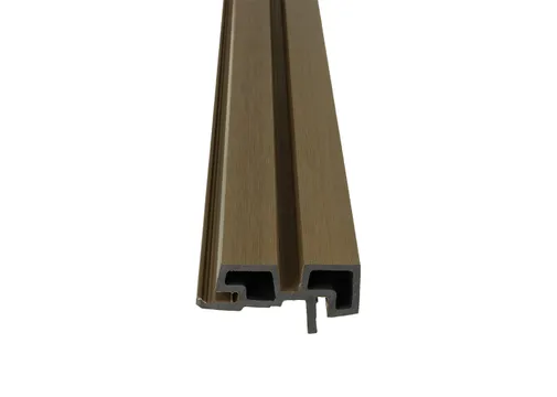 Hoekprofiel houtcomposiet voor triple rhombus profiel 44x90mm Ipé