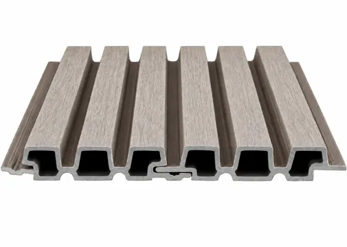 Triple Rhombus profiel houtcomposiet 33x170mm (werkend 140mm) | Lichtgrijs